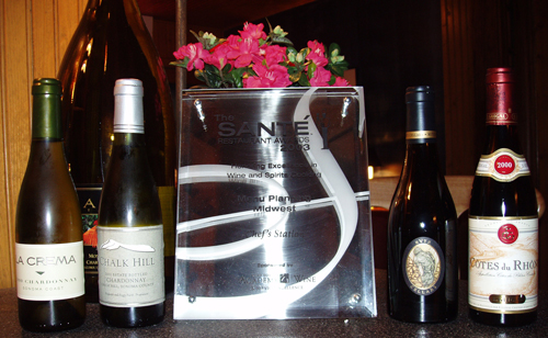 2003 Sante Award and Assorted Half Bottles