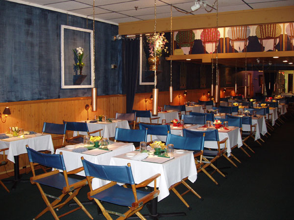 Our comfortable, relaxing dining room with a good view of the ladies